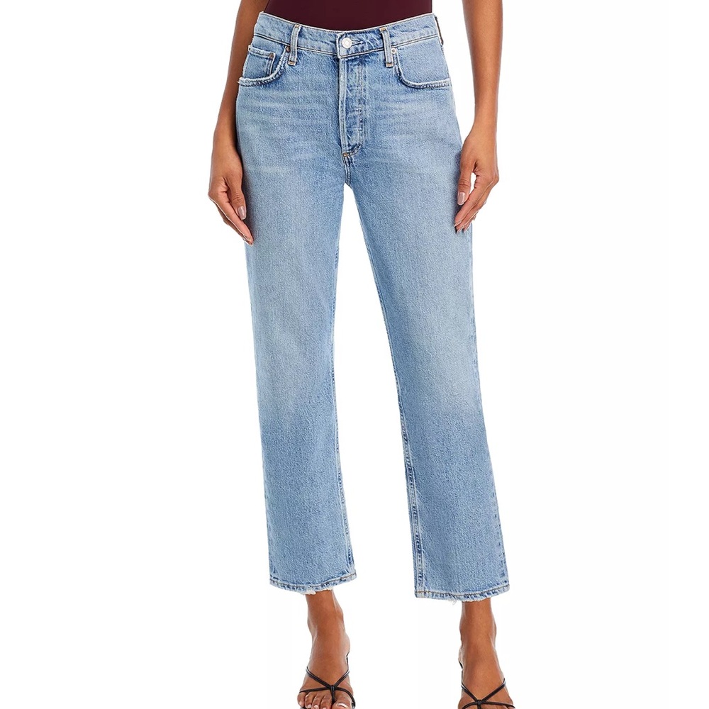 🆕 AGOLDE | Riley High Rise Cropped Straight Jeans (size 23)